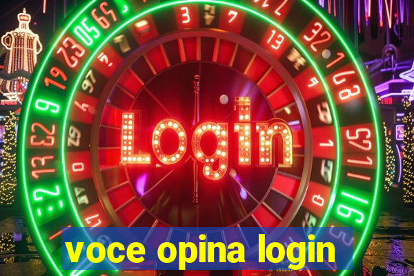 voce opina login